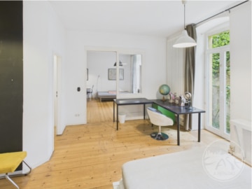 Urbanes 1,5-Zi im Bergmannkiez: Dein kreativer Rückzugsort, Berlin Kreuzberg, EG