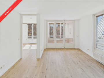 Reserviert – Wohnen am Wasser – Stilvolle 2-Zimmer-Wohnung mit Wintergarten, Berlin Tegel, EG