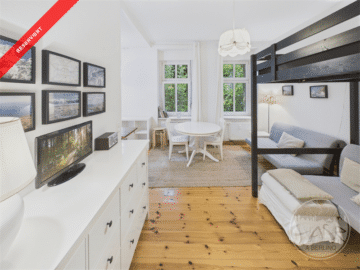 Reserved! Living Prenzlauer Berg: cosy studio with outdoor space, Berlin Prenzlauer Berg, EG