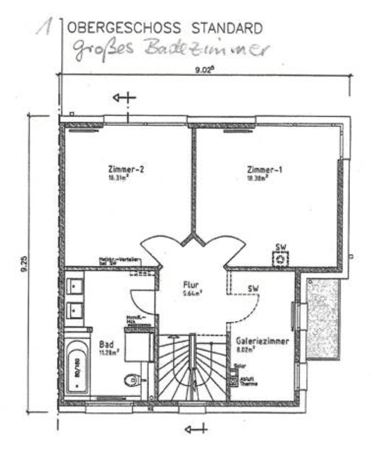 1.OG - Semi-detached house in Schlachtensee: stylish living surrounded by nature