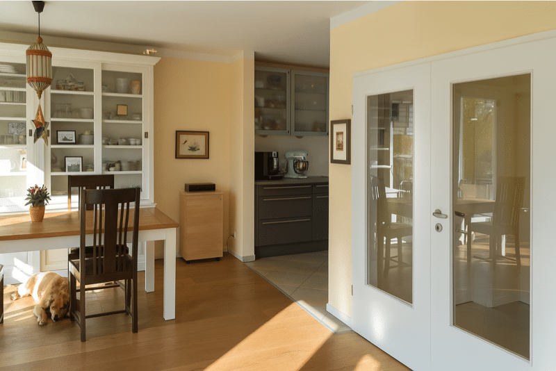 D_Essbereich - Semi-detached house in Schlachtensee: stylish living surrounded by nature