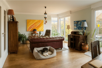 Semi-detached house in Schlachtensee: stylish living surrounded by nature, Berlin Zehlendorf, EG