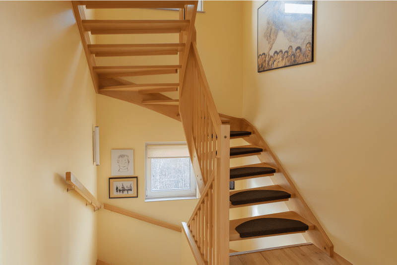 F_Treppe - Semi-detached house in Schlachtensee: stylish living surrounded by nature