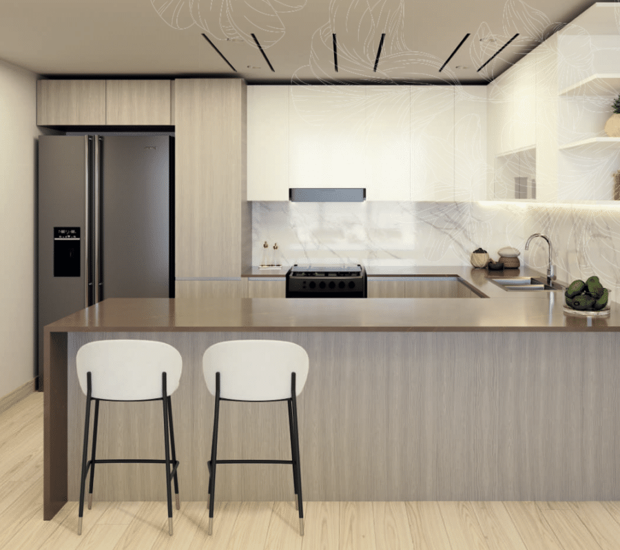 ME DO RE - JLT Dubai - Studio bis Luxus Appartment - MeDoRe_Apartment_Kitchen