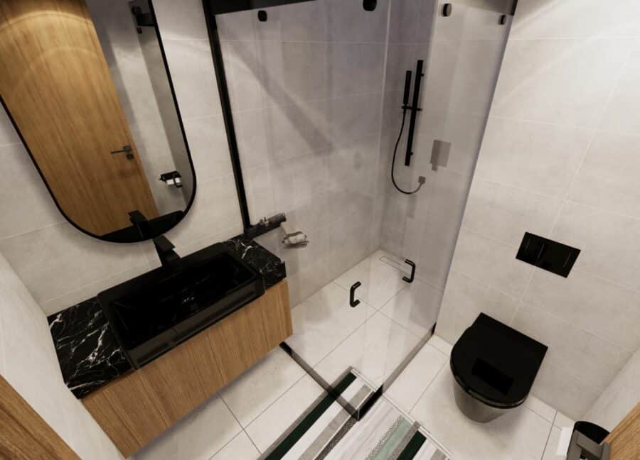TRANQUIL WELLNESS TOWER - Luxus trifft auf Lifestile - Jumeirah Village Triangle - Bedroom Bath View 1
