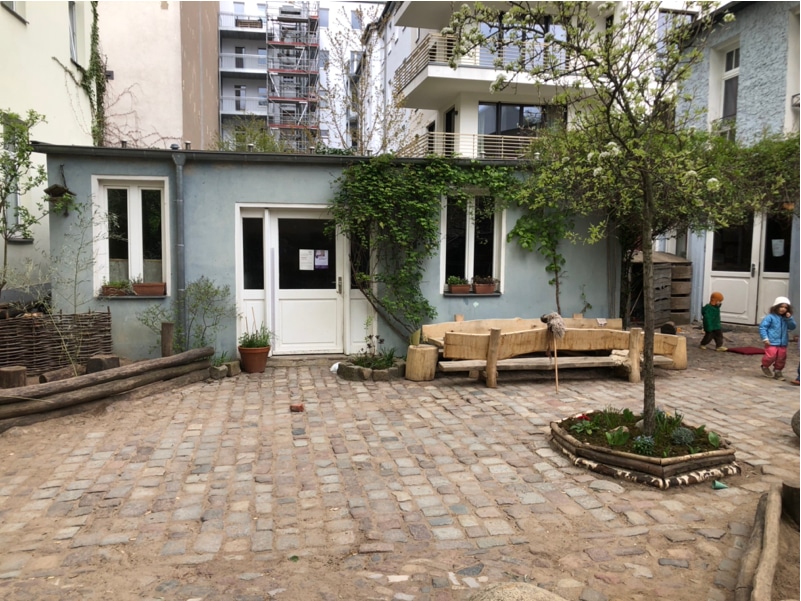 Your investment at the Zionskirche - 1 room in a quiet garden house - 41. Kita kleine Remise