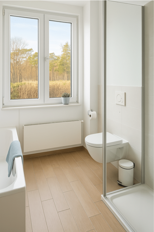 Badezimmer2 - Villetta bifamiliare a Schlachtensee: vivere nel verde con stile