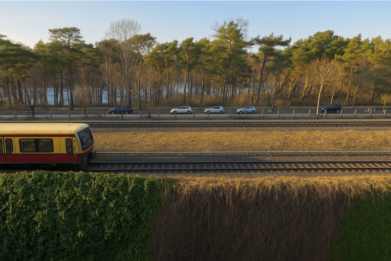 Sbahn - Villetta bifamiliare a Schlachtensee: vivere nel verde con stile