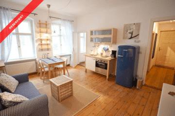 Reserviert! Samariterkiez: 1,5-Zi-Wohnung im charmanten Altbau, Berlin Friedrichshain, 1. OG