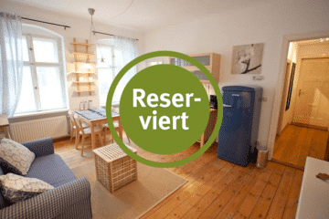 Reserviert! Samariterkiez: 1,5-Zi-Wohnung im charmanten Altbau, Berlin Friedrichshain, 1. OG