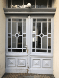 VH Hoftür von Außen