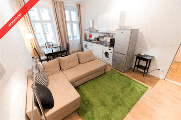 Reserviert! Ruhige 1,5-Zi-Wohnung mit Balkon im gefragten Bötzowkiez, Berlin Prenzlauer Berg, 2. OG