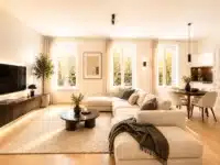 Wohnzimmer Visualisierung