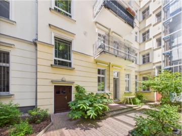 Büro im ruhigen Hinterhof – Arbeiten im Kollwitzkiez, Berlin Prenzlauer Berg, EG